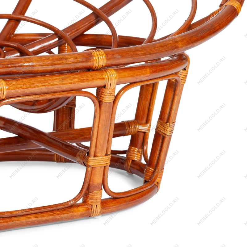 Диван MAMASAN/МАМАСАН 23/02 W/без подушки, 169х102х80 см, Cognac (коньяк) | изображение 5