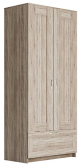 БРИМНЭС / СИРИУС Шкаф ИКЕА / IKEA комбинированный 2 двери и 1 ящик сонома