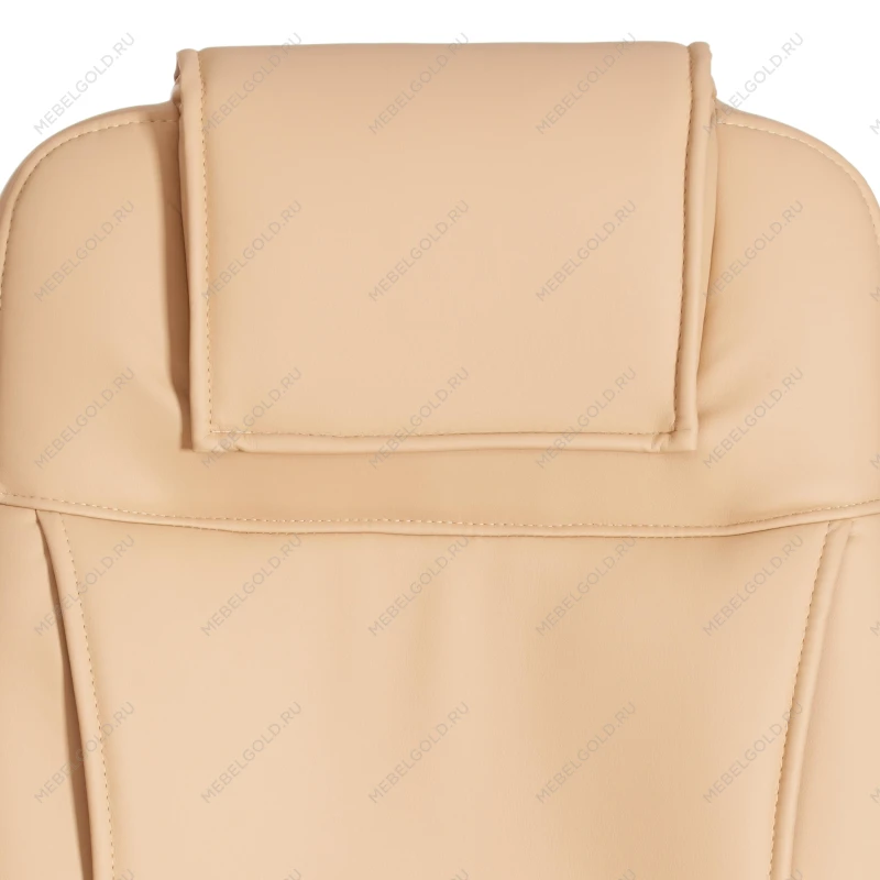 Кресло BERGAMO хром (22), кож/зам, бежевый, 36-34 | изображение 7