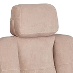 Кресло OXFORD хром, флок, бежевый, 7 | изображение 8