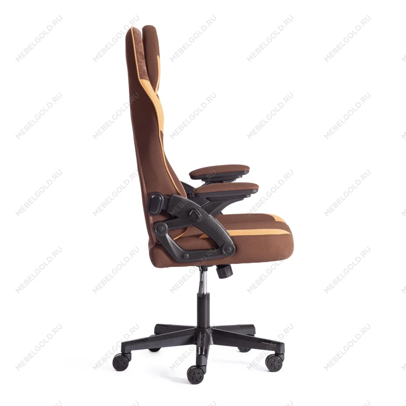 Компьютерное кресло iBear, ткань, коричнево-бежевый / brown beige | изображение 1